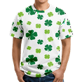 thumbnail image 2 of St Patrick Day Family Tshirt Exquisite Breathable Art Print Shirt for Friends for Dating and Travel, 2 of 10