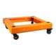 thumbnail image 1 of Carro de transporte para muebles, plegable, resistente al desgaste, para entrega a domicilio. Naranja, 1 of 9