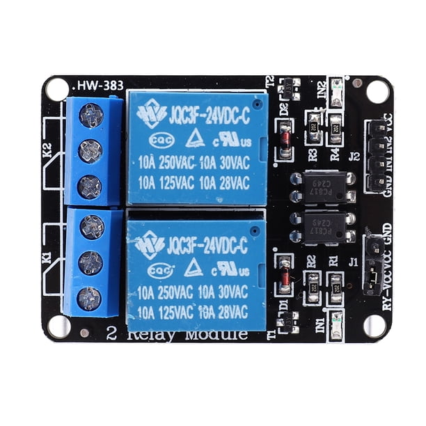 Tablero Relés FLhrweasw 5V 12V 24V Con Aislamiento Optoacoplador para DIY 24V 2S