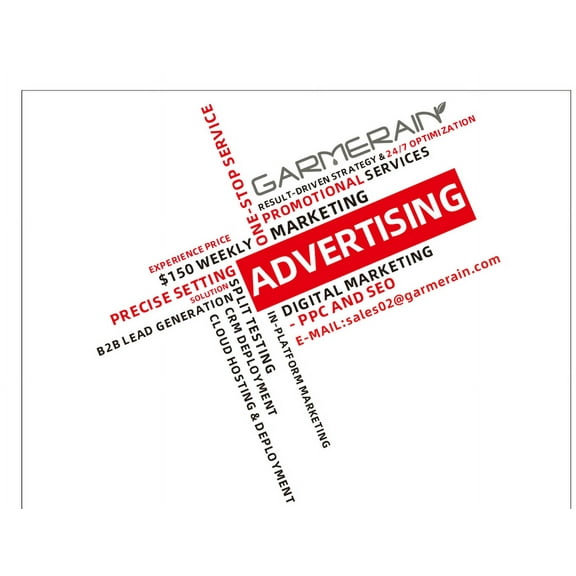 Advertising, marketing and promotional services