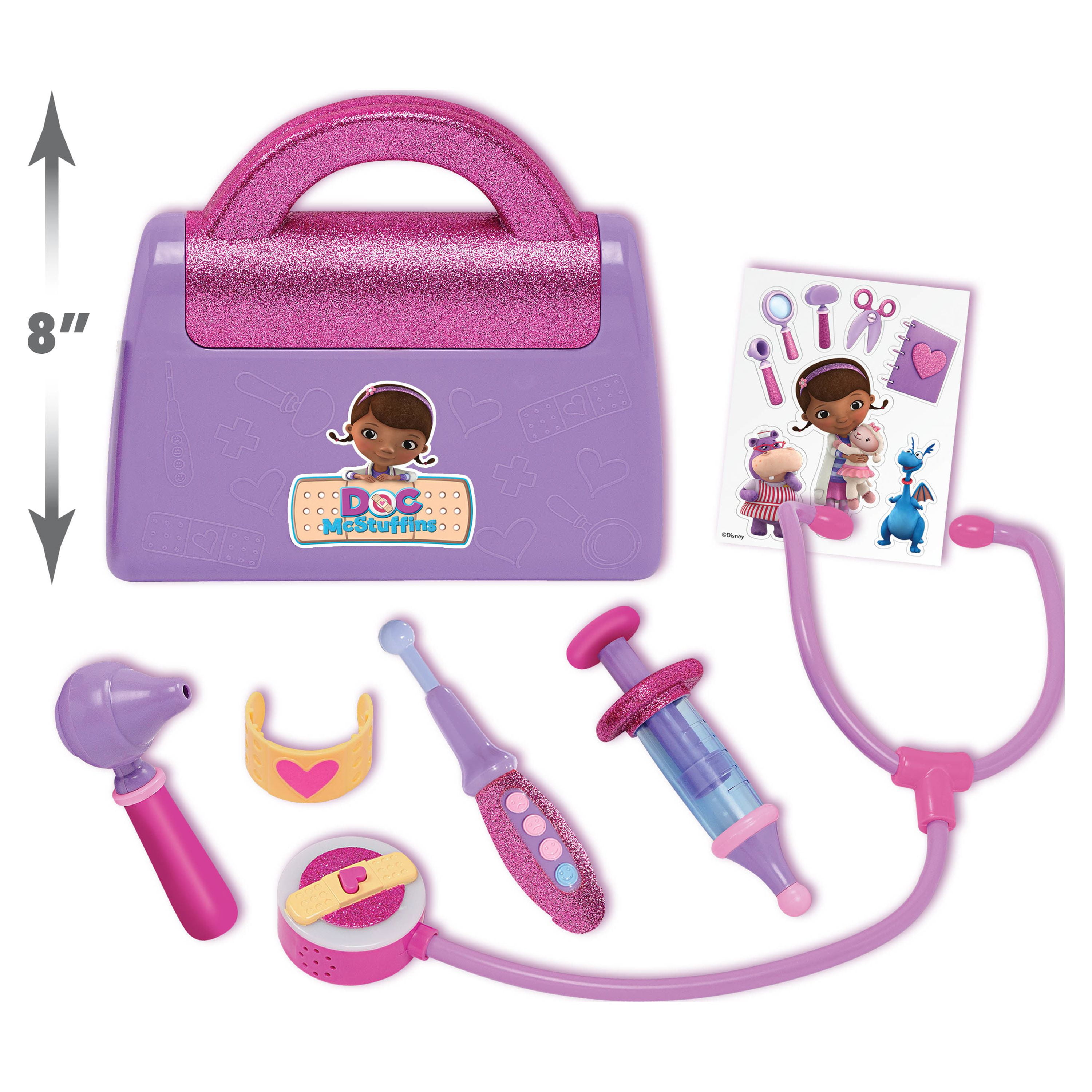 Disney Junior Doc McStuffins Doctor's Bag Set, 7-pieces, Pretend