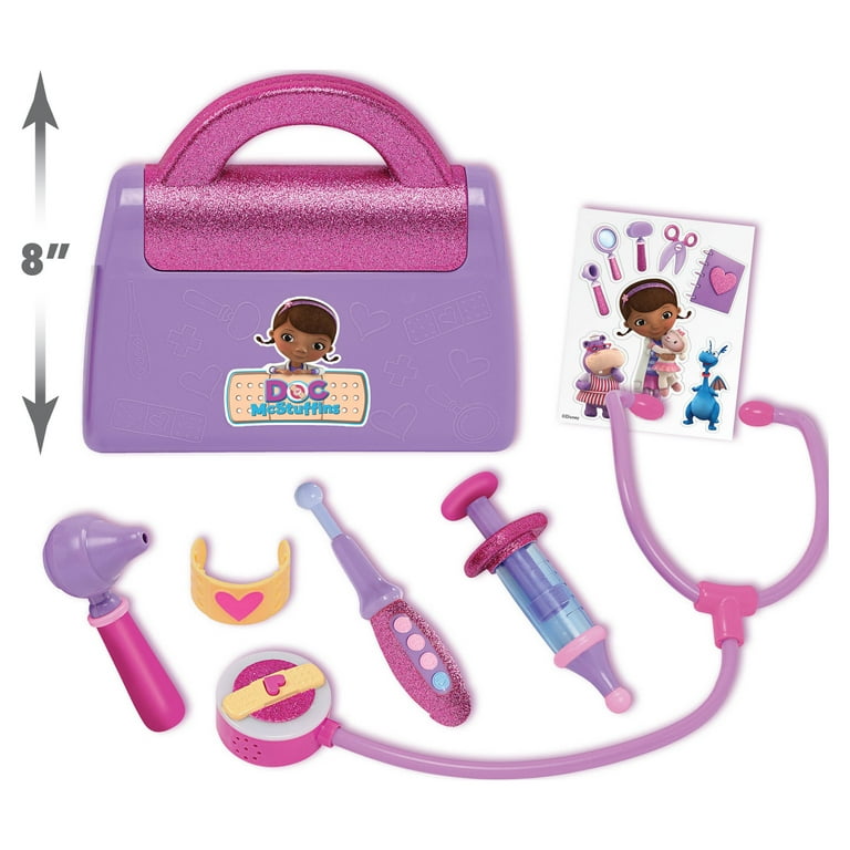 Disney Junior Doc McStuffins Doctor's Bag Set, 7-pieces, Pretend