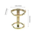 thumbnail image 2 of HEALEEP Extinguisher Holder Metal Iron Space-saving Wall Mount 1Set, 2 of 8