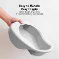 thumbnail image 6 of UrbanEden Nursing Bedpan Heavy Duty Urinal Bedpan Slipper Bedpan With Lid For Elderly Bed Bound Adults, Thicken Bedpan, Bed Bound Bedpan, Female Bed Pan With Handle, Portable Bedpan, Male Bedpan, 6 of 8
