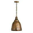 thumbnail image 6 of 1 Light Pendant In Urban/Industrial/Global/Farmhouse/Rustic/Artisan Style 12 High By 16.5 Wide-Oxidized Brass Finish    -Traditional Installation, 6 of 8
