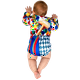 thumbnail image 3 of Pañalero sublimada 3D Payaso bebé Rev Payasito/de colores/body niño, 3 of 4