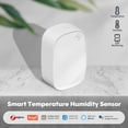 thumbnail image 3 of WDOplteas El Sensor Temperatura Y Humedad ZigBee Funciona Con El Monitoreo La Aplicación Alexa Google Home, 3 of 9