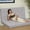 Light Grey, variant on Floor Futon Mattress Full Size 75"x 54",   Cover 2.5" Thicken Tatami Mattress, Foldable Sleeping Pad, Portable Dormitory Tatami Mat, Roll Up Floor Lounger Bed for Adult