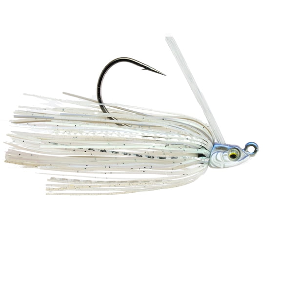 6th Sense Divine Swim Jig Bass Fishing Lure with ScrewLock Keeper and Keel-Weighted Head Design
