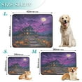 thumbnail image 3 of Qxltty Halloween Castle Cat litter Pads Pet Set of 3 Diaper Mats Center Anti-leakage Layer Absorbent Soft and Comfortable, 3 of 7