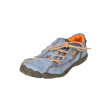 

TMA EYES Five Finger Sole Side Lace-up Leather Women Casual Shoes