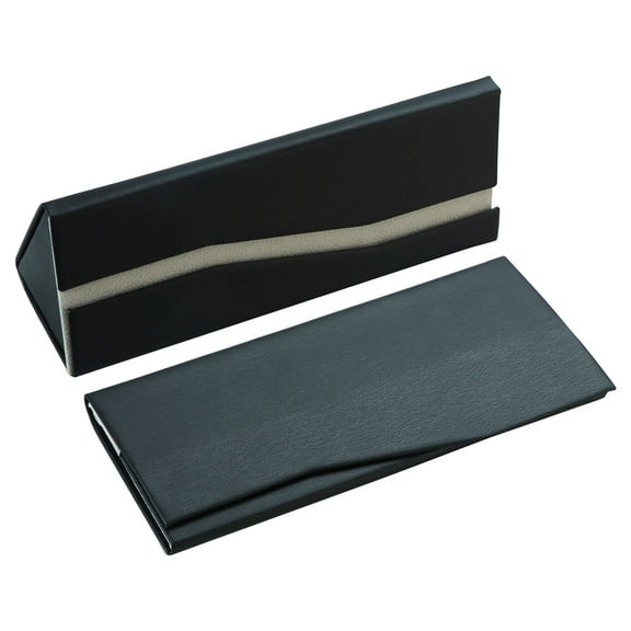 2 Pack Eyeglass Case Hard Shell with Foldable Design, Portable Sunglass Case for Glasses Protection , Lightweight