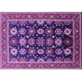 thumbnail image 1 of Ahgly Company Indoor Rectangle Oriental Purple Industrial Area Rugs, 4' x 6', 1 of 4