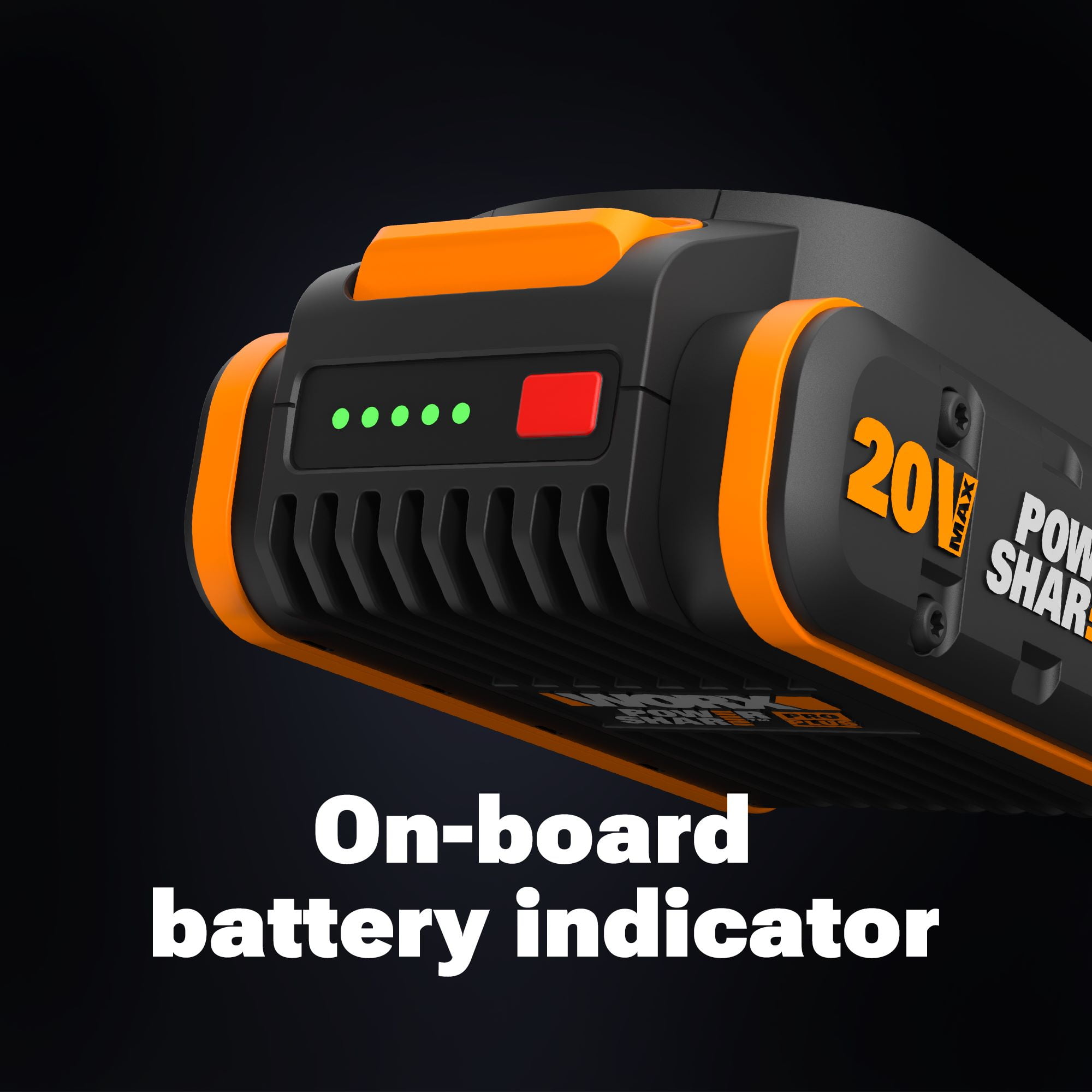 Worx WA3676 20V PowerShare ProPlus 4.0Ah Lithium-ion Battery with