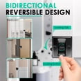 thumbnail image 5 of Matte Black Pocket Door Lock Privacy Pocket Door Hardware Pocket Door Handles, Pocket Door Lock Latch with Pull 2-3/4’’x2-1/2’’ for 1.38’’-1.77’’ Thickness Door, 5 of 12