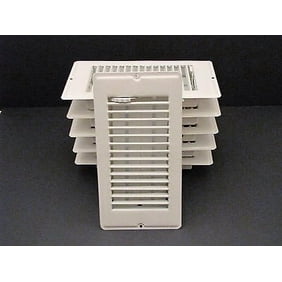 Mobile Home Rv Parts Floor Register 4 X 8 Brown Metal Floor