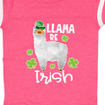 thumbnail image 4 of Inktastic St. Patrick's Day Llama Be Irish with Green Shamrocks Boys or Girls Baby Bodysuit, 4 of 5