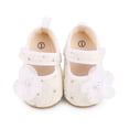 thumbnail image 3 of Cenuakty Baby Girls Cute Moccasinss Pearl Flower Soft Sole Flats Shoes First Walkers Non-Slip Spring Fall Princess Shoes, 3 of 6