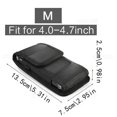 thumbnail image 1 of STONEGO 3.5-6.8inch Phone Nylon Pouch Cell Phone Belt Clip Carrying Holster Case Waist Bag for IPhone,Samsung Galaxy, 1 of 4