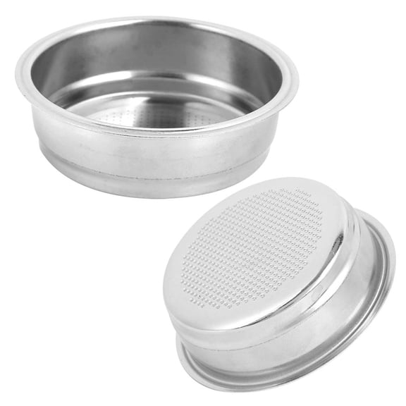 Generic 51mm Single Wall Filter Basket, Stainless Steel Coffee Strainer Replacement