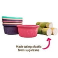 thumbnail image 2 of The First Years GreenGrown Reusable Bowls with Lids â€“ Toddler Snack Bowl â€“ 8 Pack â€“ Pink/Purple/Teal, 2 of 3