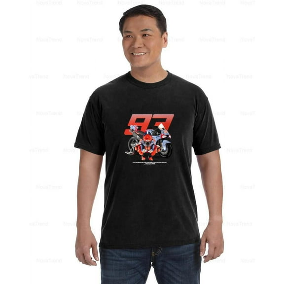 Marc Marquez 2024 Ready For Action Grand Prix Road Racing Fan Comfort Color T-Shirt, Unisex, up to size 4XL