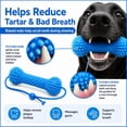 thumbnail image 4 of Dual-Action Canine Dental Prop, Dog Dental Chew Toy for Easier Teeth Brushing, Pet Oral Care for Small, Medium and Large Dogs (1PCS), 4 of 7