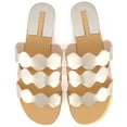 thumbnail image 7 of Mio Marino Frillscalloped Slide Sandals for Women, 7 of 7