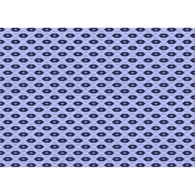 Ahgly Company Machine Washable Indoor Rectangle Transitional Deep Periwinkle Purple Area Rugs, 5' x 8'