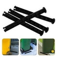 thumbnail image 3 of WRISTBIQUE Garbage Can Pin Black 4Pcs 6.4x0.9x0.9in, 3 of 10