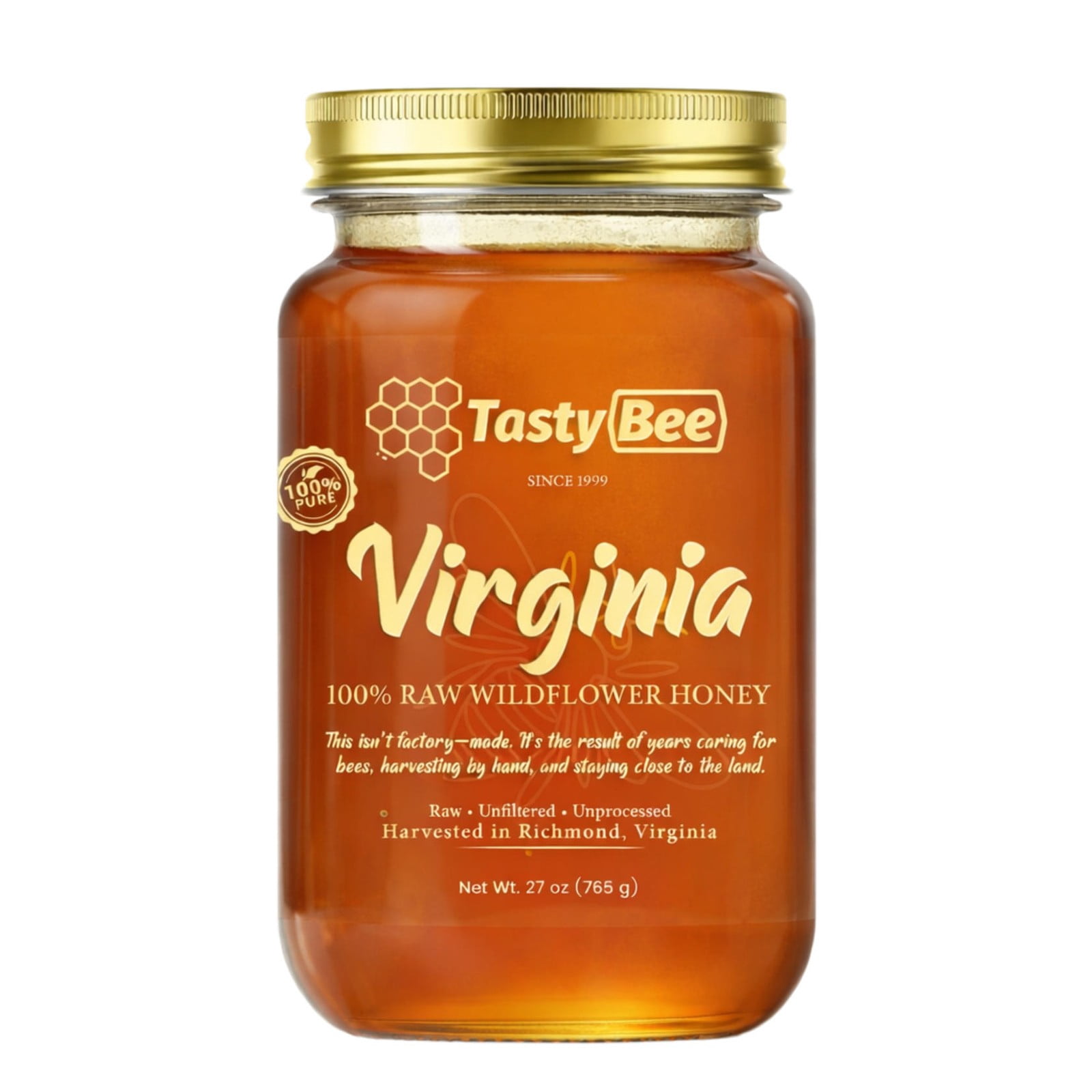 Raw Natural Honeycomb by Savannah Bee Company - 12.3 Ounce Pure