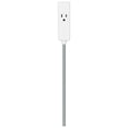 thumbnail image 2 of iLive 3 Outlet Fabric Power Cord, IAT70LG, Light Gray, 2 of 3