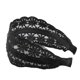 thumbnail image 5 of New Black Alice Wide Braid Flower Lace Diadema Banda para el cabello Wrap Accesorios para el cabello jinwen Diadema de encaje ancha, 5 of 6