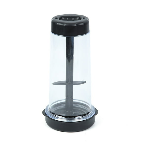 rygai Cooking Tools，Rotary Flour Sifter，Large Capacity Clear Flour Mixing Cup Handheld Tapioca Baking Powder Dispenser Sieve Container Kitchen