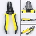 thumbnail image 1 of LELINTA Quick Strip Wire Stripper Cable Wire Stripper Cable Cutter Plier Stripping Cutting Tool, 1 of 7