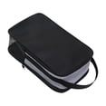 thumbnail image 2 of Bolsa de para zapatos con asa, portátil para hombres y mujeres, organizador para llevar zapatos, ideal para golf, uso diario, gimnasio y viajes. negro, 2 of 8