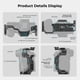thumbnail image 4 of Funda de cámara SmallRig R6 Mark II para Canon con rieles NATO y Pl, 4 of 8