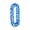 Peacock Blue, variant on 1Pc 41.34" Hawaiian Lei Flower Necklace, Soft Elastic Tropical Garland for Summer Beach Luau Party Decoration, Peacock Blue