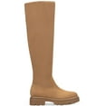 thumbnail image 2 of Sun + Stone Womens Jacksonn Faux Suede Lug Sole Over-The-Knee Boots, 2 of 3