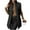 501_Black, variant on Fall Vests Women's Longline Quilted Down Padded Vest Lightweight & Cozy Autumn Winter Outerwear Blackish Green L