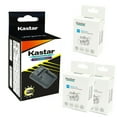 thumbnail image 5 of Kastar 3-Pack Battery and AC Wall Charger Replacement for JVC GR-D275US GR-D280 GR-D280EX GR-D280US GR-D290 GR-D290AA GR-D290AC GR-D290AG GR-D290AH GR-D290AS GR-D290E GR-D290EG GR-D290EK GR-D290EX, 5 of 5