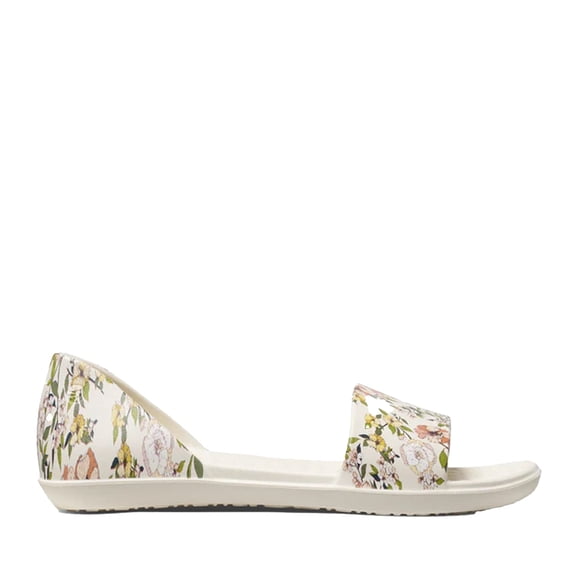 Joybees Women's Friday Flat in Graphic Bone/floral, 10 US