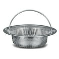 thumbnail image 2 of Stainless Kitchen Diameter Fordable Strainer Inch Drainer 4.5 304 Handle StrainerSink Kitchen，Dining & Bar, 2 of 9