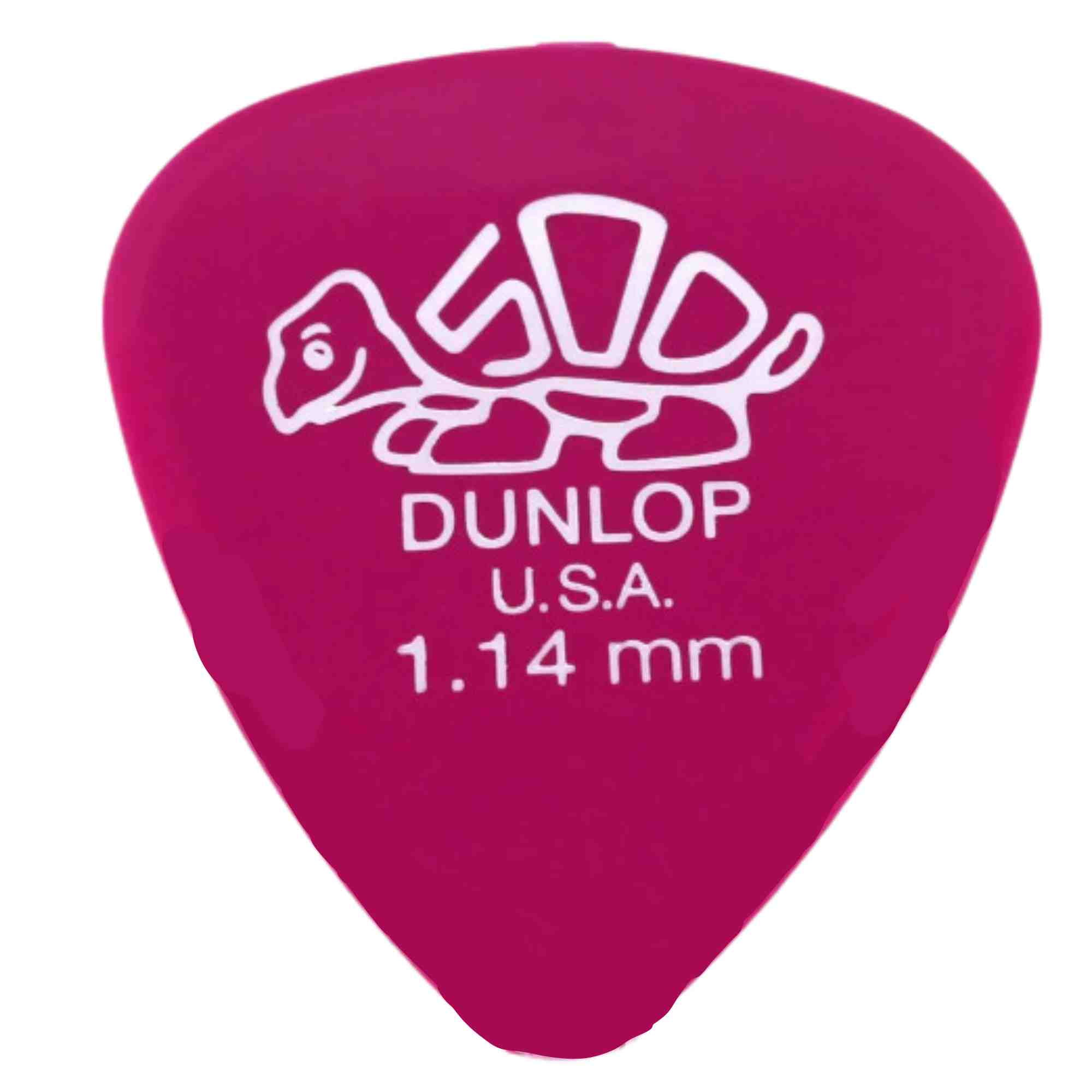 Dunlop 41R1.14 Delrin®, Magenta, 1.14mm, 72/Bag