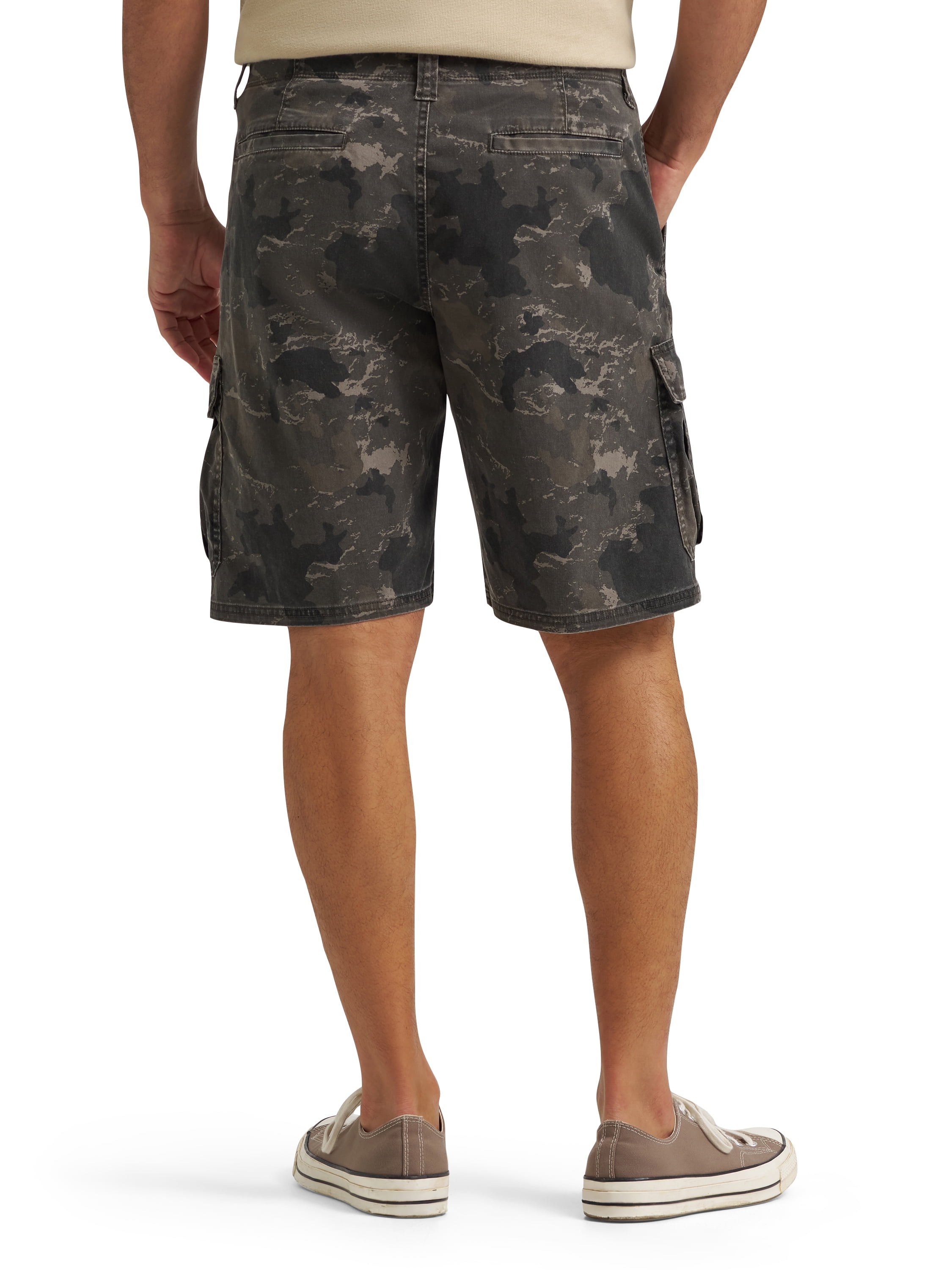 Wrangler Men's and Big Men's Stretch Cargo Shorts