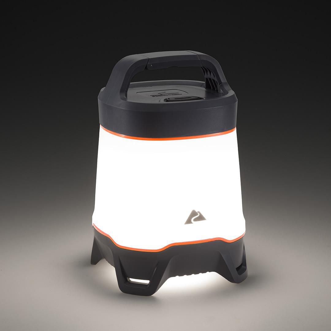 Ozark Trail 1000 Lumen Lantern - LED Camping Light, 275-Hour Runtime, Orange & Gray, Ozark Trail Lantern