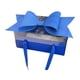 thumbnail image 2 of Caja de flores y pastel para el día de San Valentín Caja de flores Papel impreso Envoltura de regalo con Azul, 2 of 6