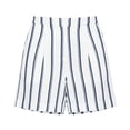 thumbnail image 6 of Yteetum Two Piece Short Sets for Women Summer Knot Shoulder Sleeveless Tank Top and Shorts Beach Vacation Lounge Sets Casual Striped Loose Comfy Travel Matching Outfits, 6 of 7