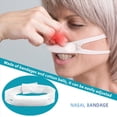 thumbnail image 4 of Venda Nasal Elástica, Vendaje Nasal Externo, Vendaje Elástico para Usar Después de una Cirugía Nasal, Estante para Apósitos (100 Piezas), 4 of 5