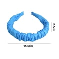 thumbnail image 2 of Cotton headband spring candy color headband wild solid color simple hairpin, 2 of 5